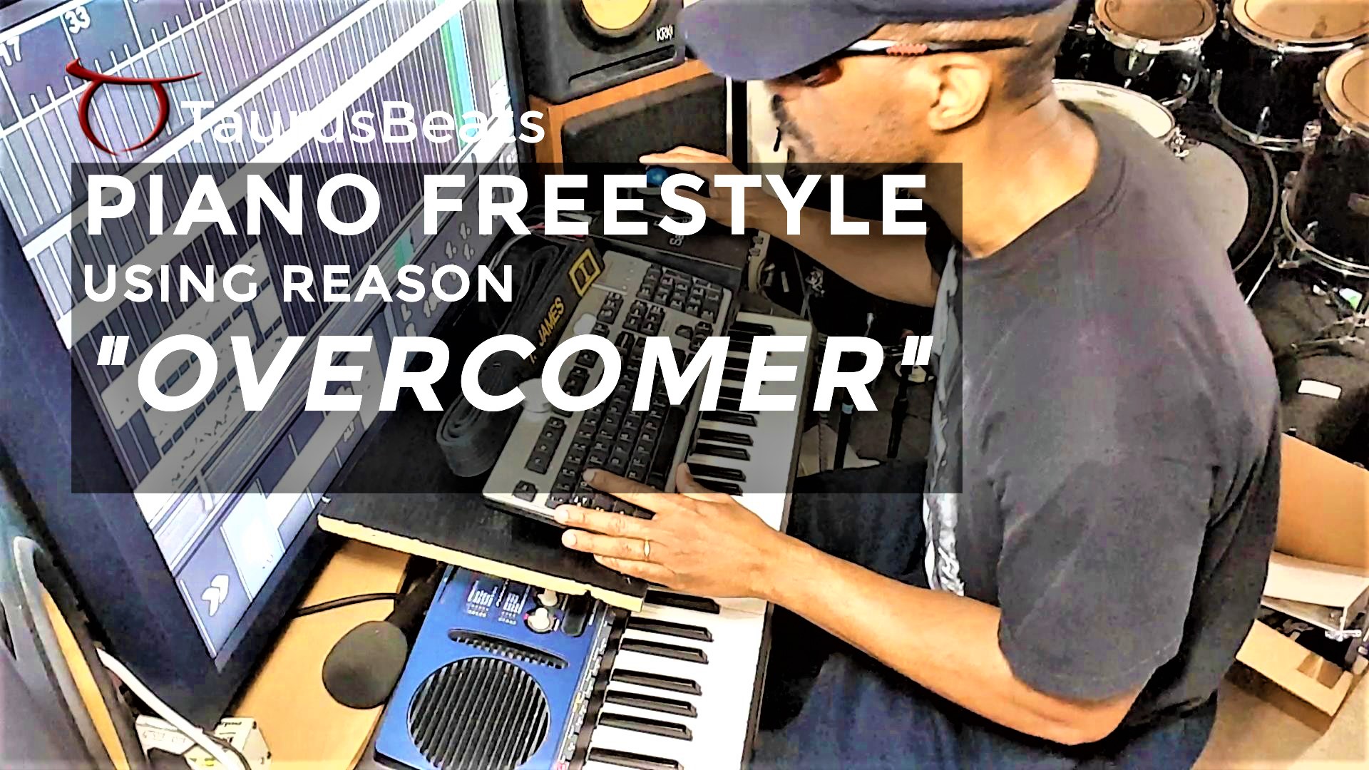 image for Making A Piano Freestyle Beat In Reason - Overcomer