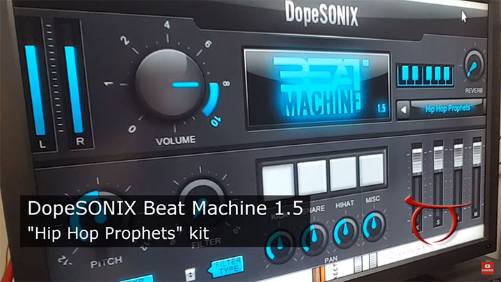 TaurusBeats using DopeSONIX Beat Machine VST