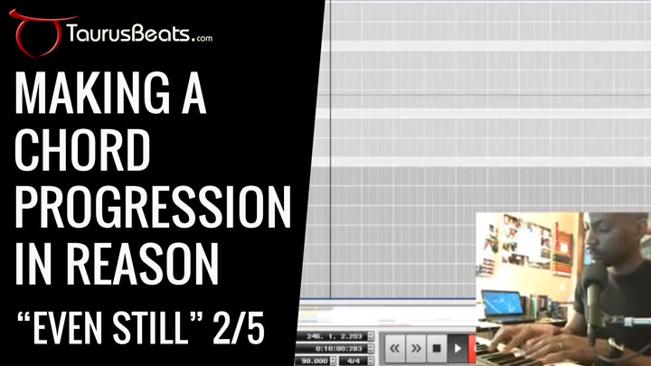 image for Making A Chord Progression In Reason - Even Still Part 2