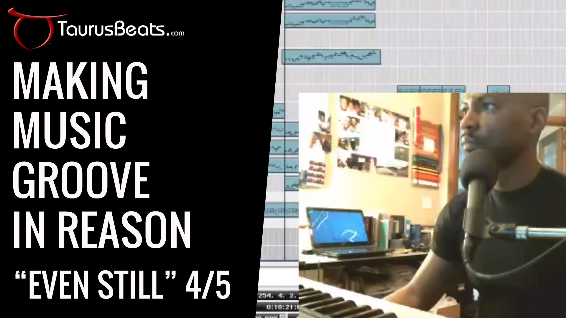 image for Making Music Groove In Reason - Even Still Part 4