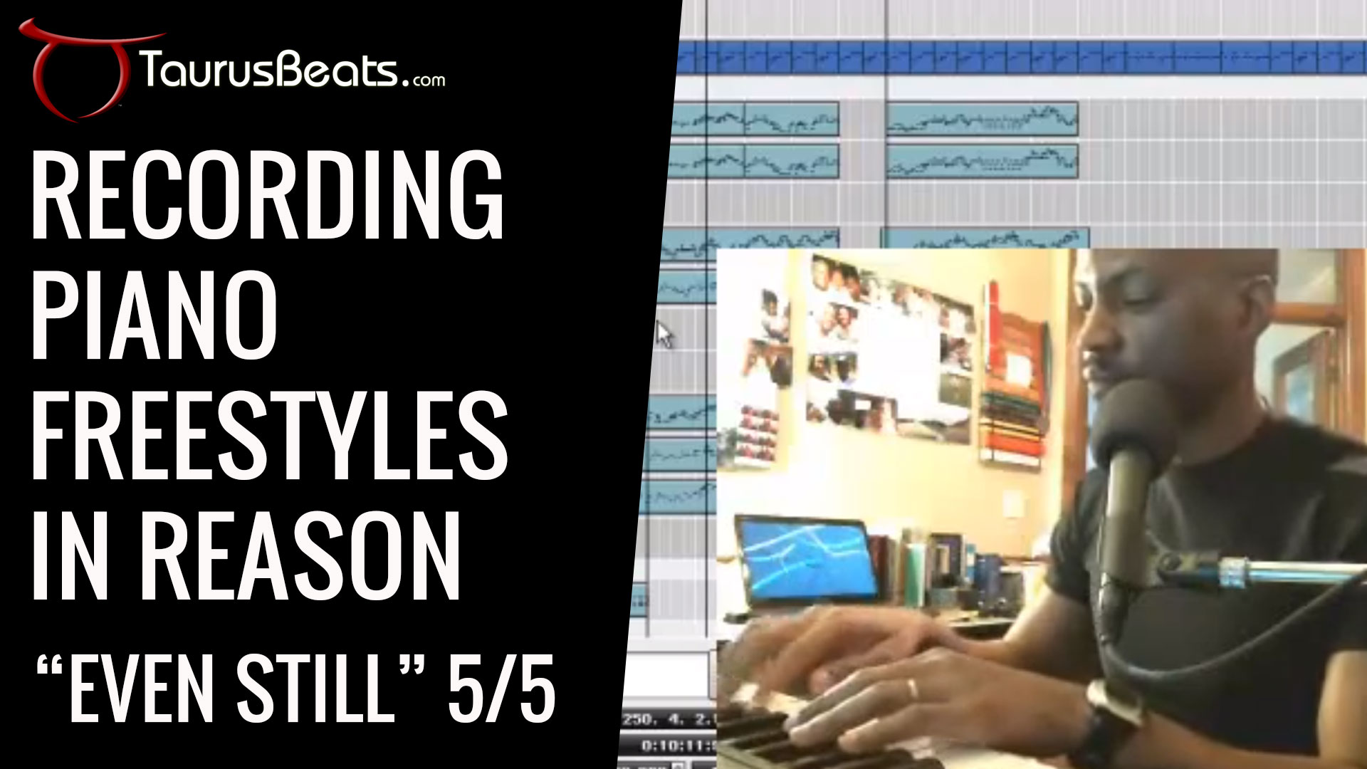 image for Recording Piano Freestyles In Reason - Even Still Part 5