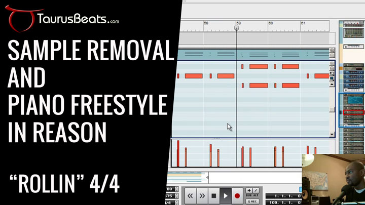 image for Sample Removal and Piano Freestyle In Reason